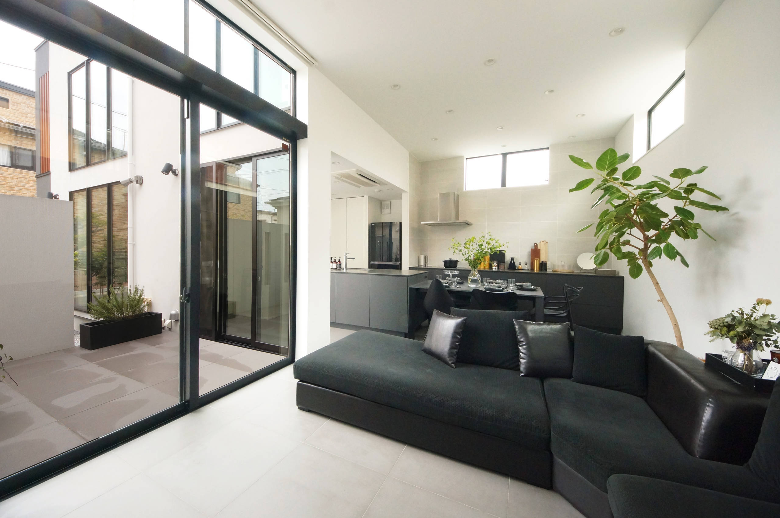 おしゃれなldkのインテリア実例画像 21年10月 Houzz ハウズ
