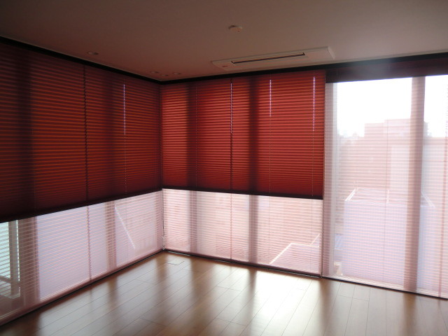 プリーツスクリーン Living Room Osaka By カーテン夢工房 Houzz