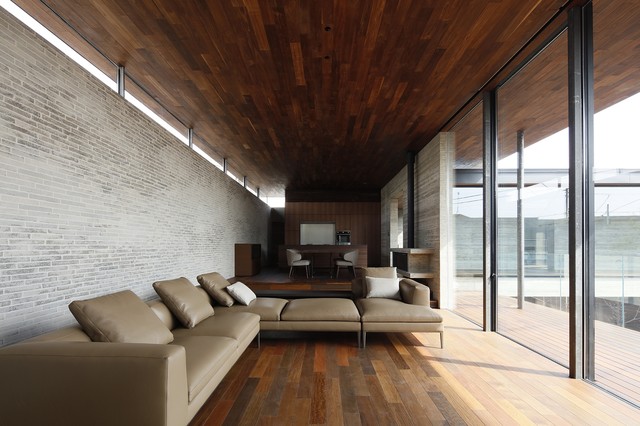 モダン リビング 居間 Modern Living Room Tokyo Houzz Ie