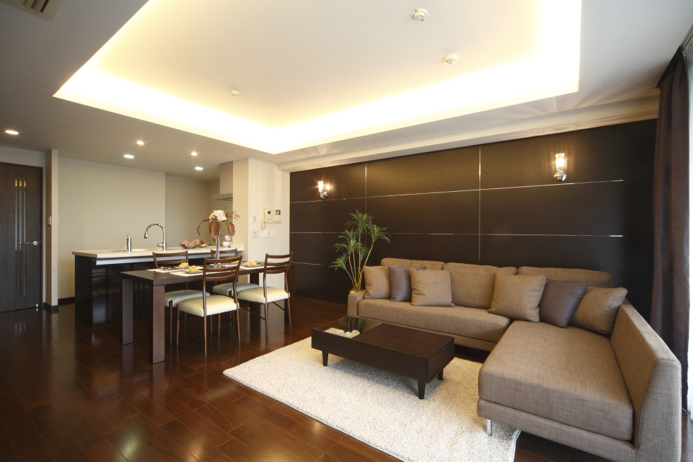 リビング 間接照明 スポットライト Modern Living Room Yokohama By Well Reform ジューテックホーム株式会社 Houzz