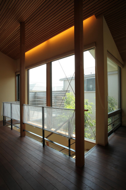 三鷹の家 Moderne Salon Autres Perimetres Par 株式会社 結設計 Houzz