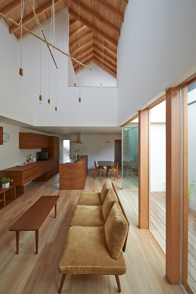上賀茂の家 Asian Living Room Kyoto By 一級建築士事務所 Roote株式会社