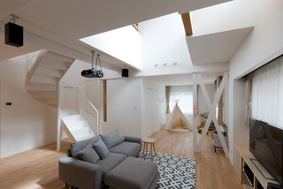 北欧スタイルのおしゃれなリビングのインテリア実例画像 21年4月 Houzz ハウズ 北欧スタイルのおしゃれなリビングのインテリア実例画像 21年4月 Houzz ハウズ