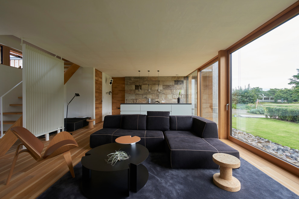 佐戸の家 Modern Living Room Other By もるくす建築社