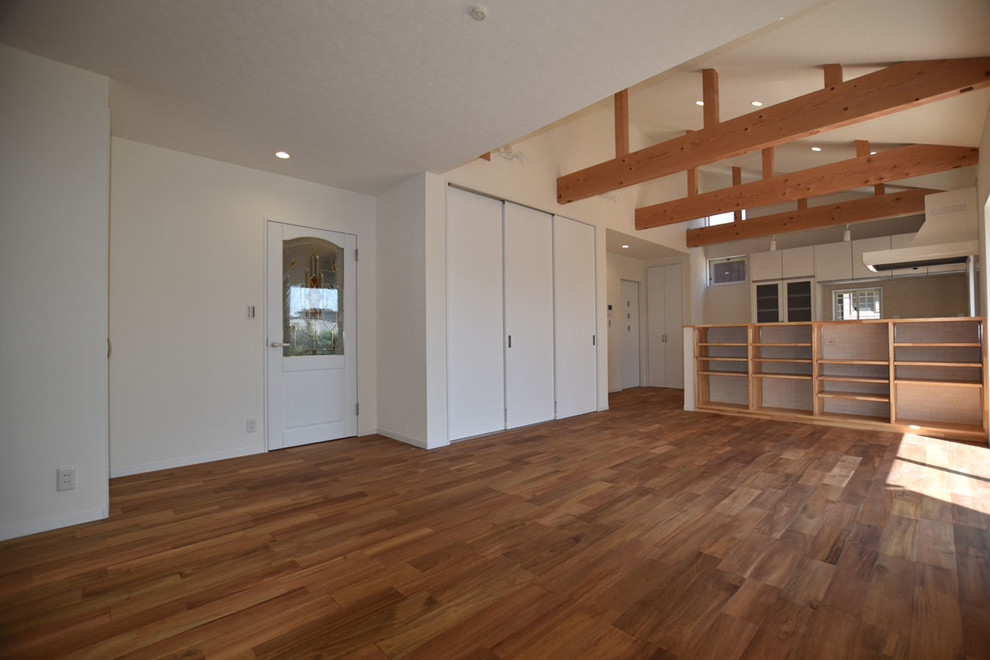 南欧風の家 福岡注文住宅 建築設計 Farmhouse Living Room Fukuoka By Home Plan Kiyotake 一級建築士事務所 Houzz