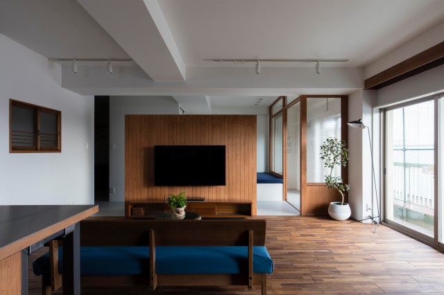 古今東西 和洋折衷が心地いい Scandinavian Living Room Osaka By はちふく Houzz