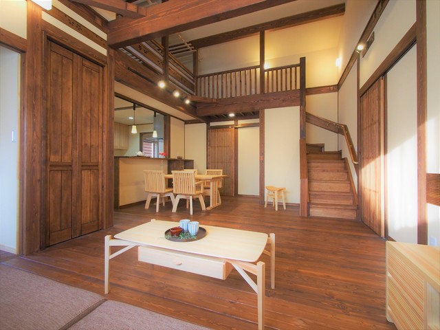 古民家みたいな新しい平屋 Japanese Living Room Other By 株式会社 ネオ クラフト Houzz