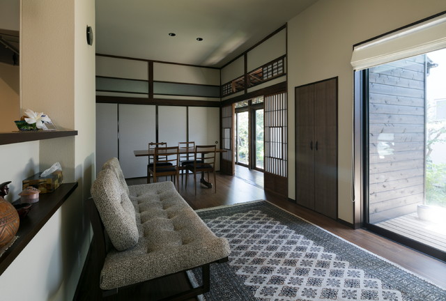 古民家再生 Japonais Salon Autres Perimetres Par 小森建築設計室 Houzz 古民家再生 Japonais Salon Autres Perimetres Par 小森建築設計室 Houzz