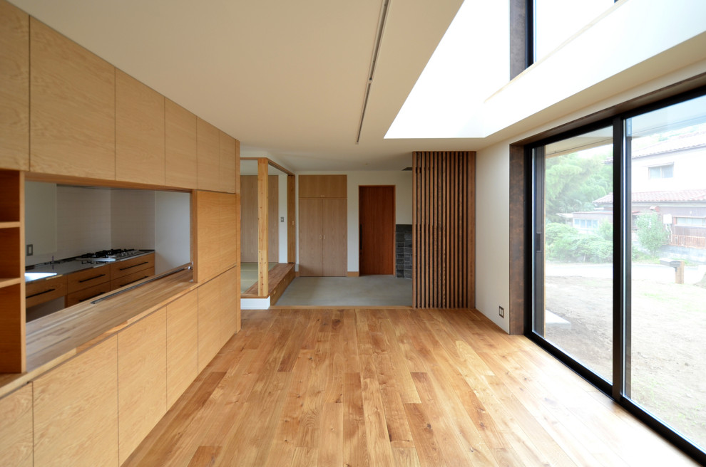 土間とひと続きのリビングダイニング Scandinavian Living Room Other By つなぐデザイン一級建築士事務所 Houzz