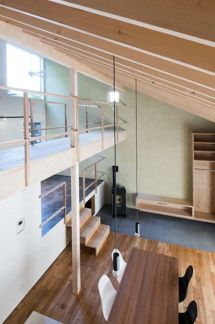 奏でる家 Contemporary Living Room Sapporo By 一級建築士事務所 Atelier Casa Houzz Ie