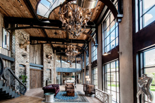 妥協なきインダストリアルスタイルの住まい Industrial Living Room Tokyo By 株式会社山川設計 Houzz