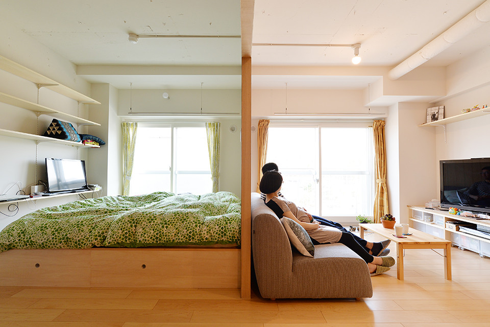 宮の森の部屋 Contemporary Living Room Sapporo By Gl 建築設計事務所ジーエル Houzz