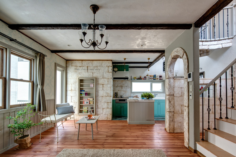 家族の笑顔が弾ける家を Y様邸 Shabby Chic Style Living Room Other By 有限会社 グリーンアンドハウス Houzz