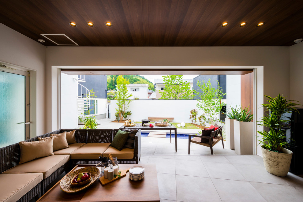 建匠 社長邸 Asian Living Room Other By 株式会社 建匠 Houzz