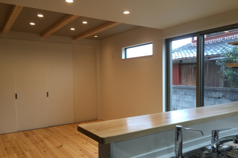 木のぬくもりを感じる家 Living Room Kyoto By Okamura工房株式会社 Houzz