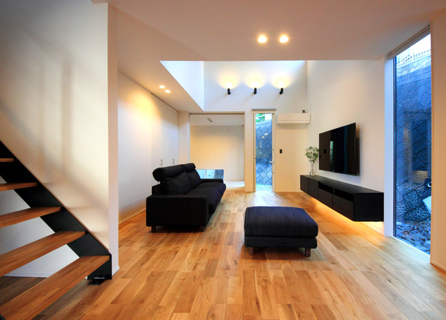 相浦の家 House In Ainoura コンテンポラリー リビング 他の地域 アルファ建築空間 佐世保オフィス Houzz ハウズ 相浦の家 House In Ainoura コンテンポラリー リビング 他の地域 アルファ建築空間 佐世保オフィス Houzz ハウズ