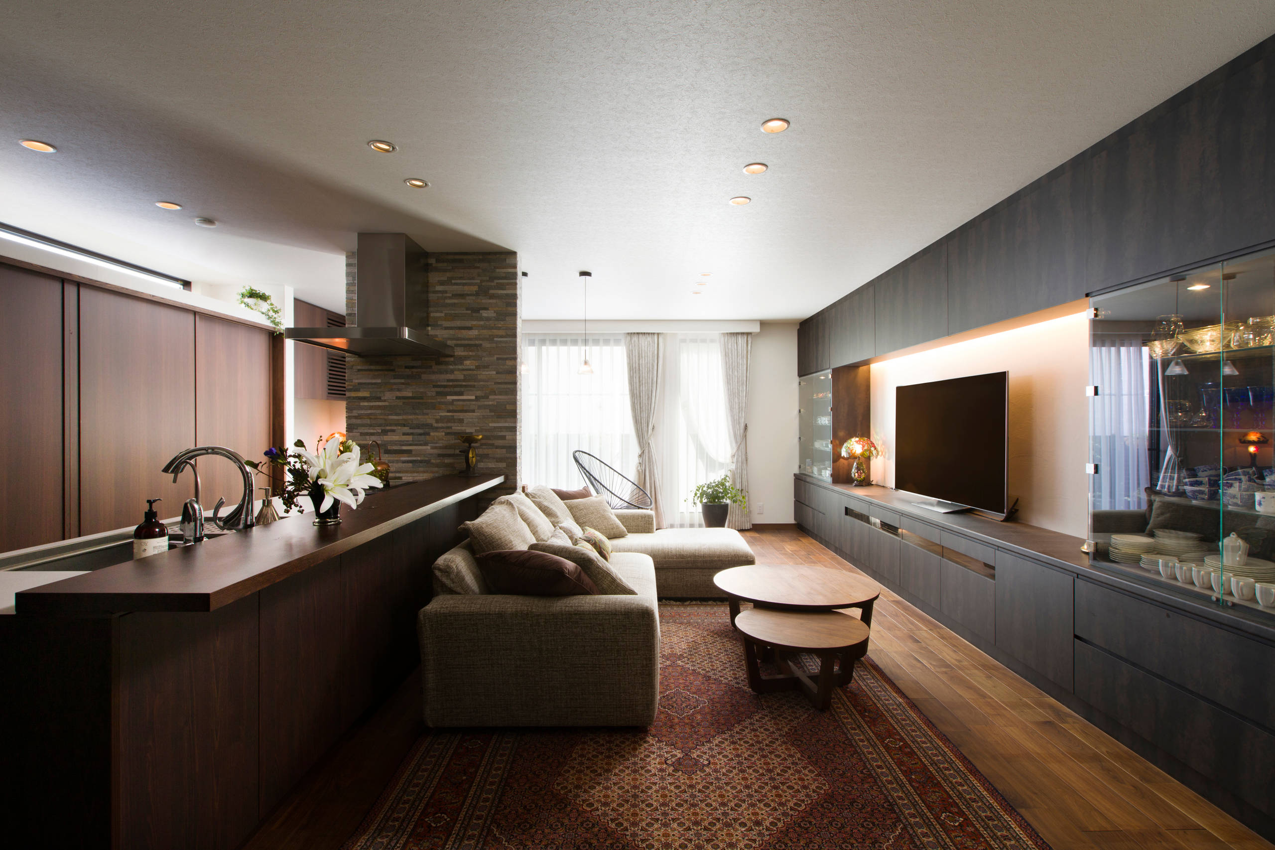 おしゃれなリビングのインテリア画像 75選 21年11月 Houzz ハウズ