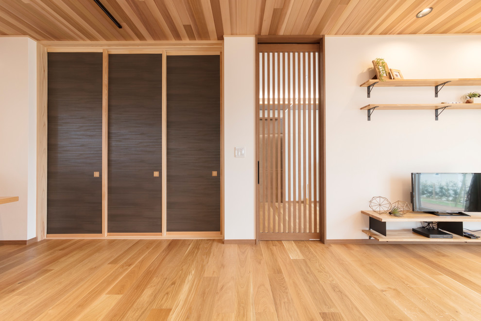 自然素材溢れる家 Modern Living Room Other By ウツミ工務店株式会社 Houzz