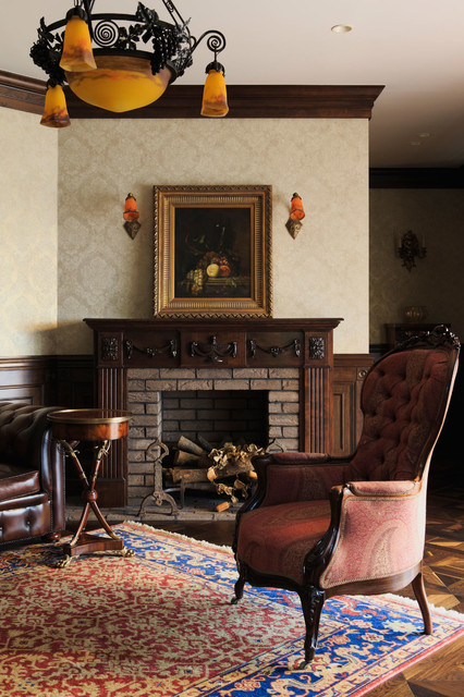 英国風 クラシックスタイル British Colonial Living Room Tokyo By アニーズ株式会社 Houzz