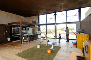 車好きの家 Living Room Other By 阪竹男建築研究所 Houzz