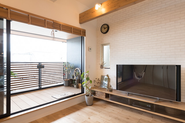 造作家具 テレビボード Industrial Living Room Kyoto By Keiji 一級建築士事務所 Houzz Uk