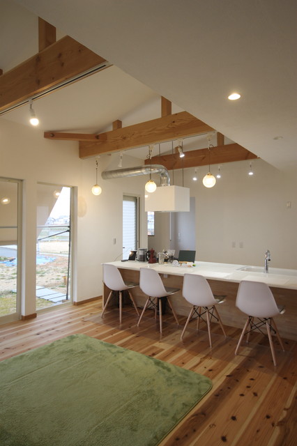 ｃａｆｅのような素敵な家 Asiatico Salon Otras Zonas De 一級建築士事務所 わびすき Houzz