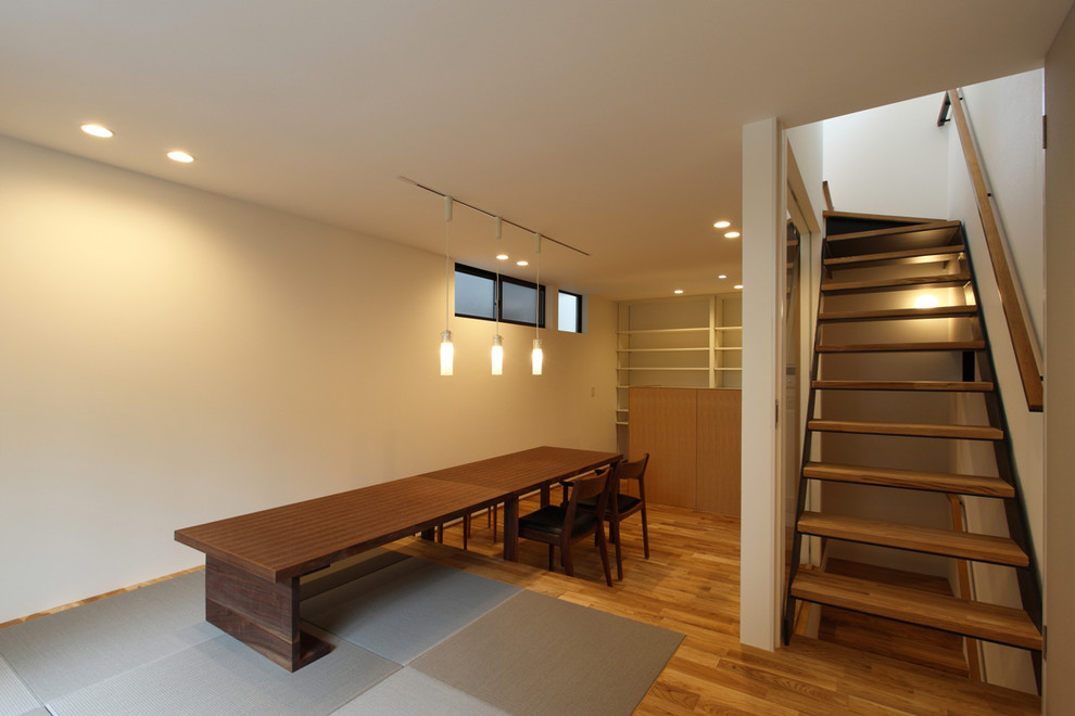 8house ピアノ教室併設の2世帯住宅 8坪の可能性 アジアン リビング 他の地域 Studio Tanpopo Gumi 一級建築士事務所 Houzz ハウズ