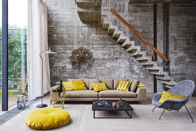 色の使い方の基本 空間を引き締めるアクセントカラー Houzz ハウズ