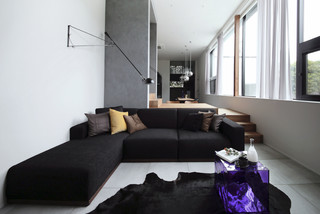 広いおしゃれなリビングのインテリア実例画像 21年7月 Houzz ハウズ 広いおしゃれなリビングのインテリア実例画像 21年7月 Houzz ハウズ