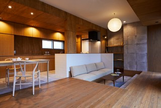 リビング 茶色い壁 のインテリア実例画像 21年8月 Houzz ハウズ リビング 茶色い壁 のインテリア実例画像 21年8月 Houzz ハウズ