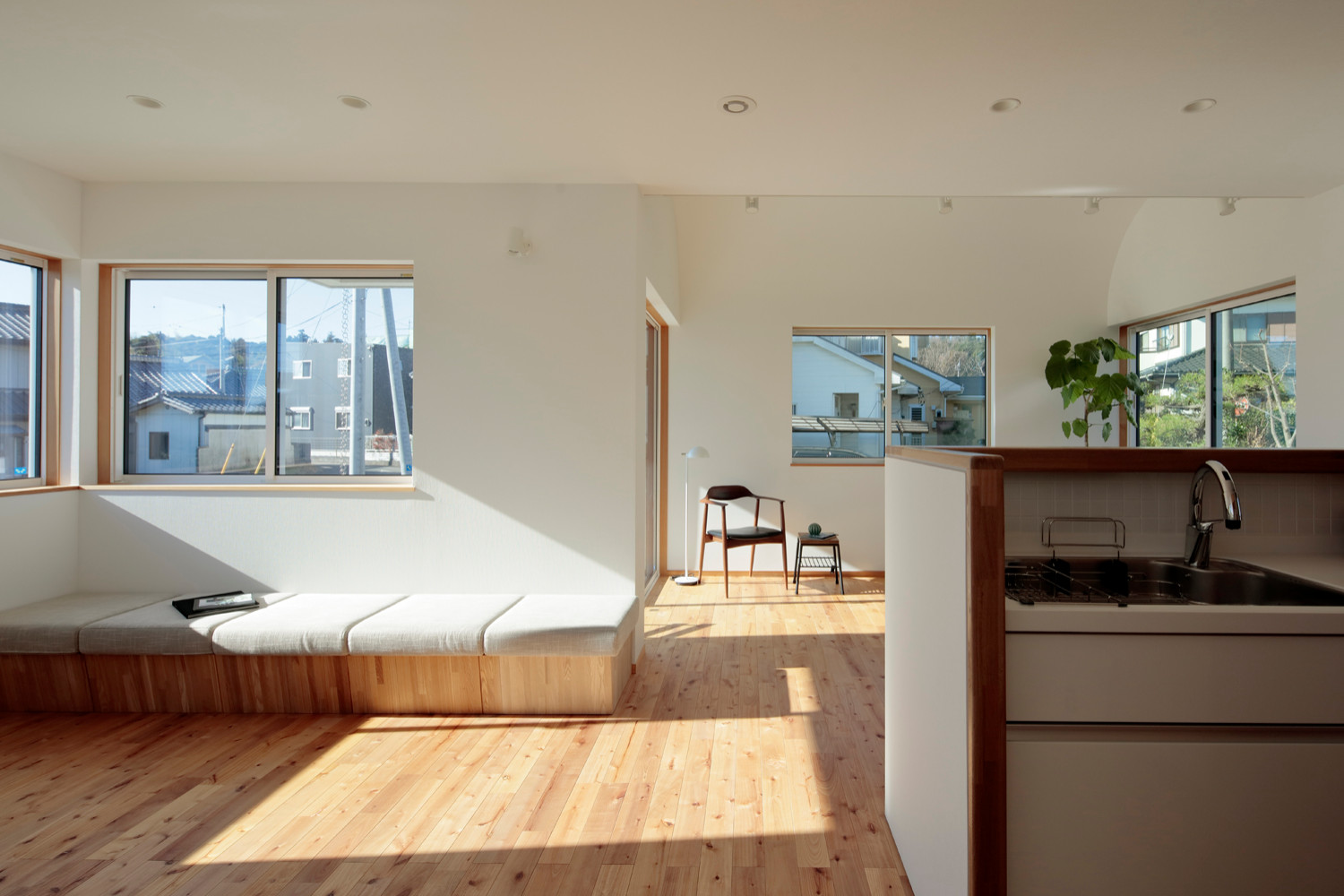 Landing Stove And Half Vault Scandinavian Living Room Other By 佐久間達也空間計画所 Houzz Landing Stove And Half Vault Scandinavian Living Room Other By 佐久間達也空間計画所 Houzz
