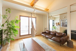 北欧スタイルのおしゃれなリビングのインテリア実例画像 21年4月 Houzz ハウズ