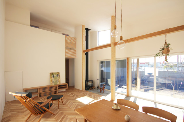 Sk House Modern Living Room Other By 刈谷建築設計事務所 Houzz