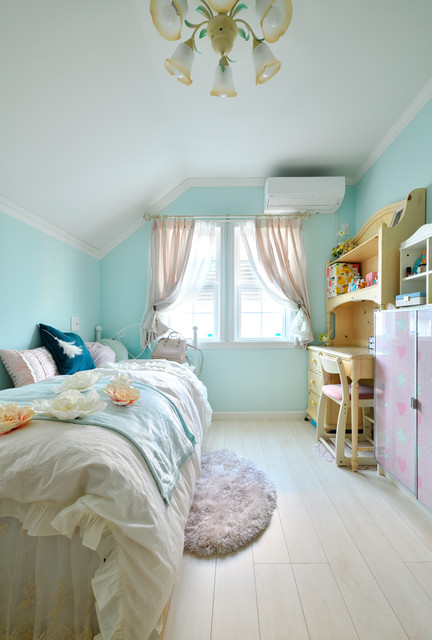 パリ スタイルの家 トラディショナル 子供部屋 横浜 クラフトメイドハウス株式会社 Houzz ハウズ