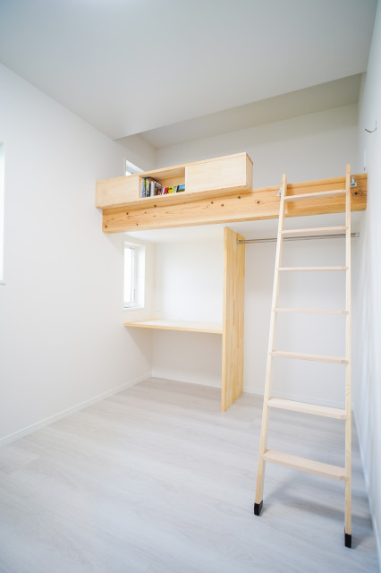 ロフトのある子供部屋 Moderne Chambre D Enfant Autres Perimetres Par 株式会社やすまる建築工房 Houzz