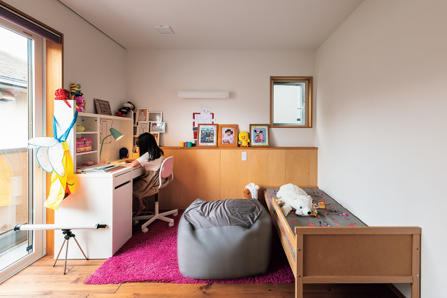国立のパッシブソーラーハウス Contemporaneo Bambini Dintorni Di Tokyo Di 株式会社みさき建築研究所 Houzz