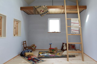 おしゃれな子供部屋 グレーの壁 のインテリア画像 21年9月 Houzz ハウズ