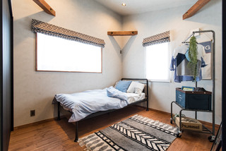 カントリー風のおしゃれな子供部屋 白い壁 の画像 75選 22年3月 Houzz ハウズ