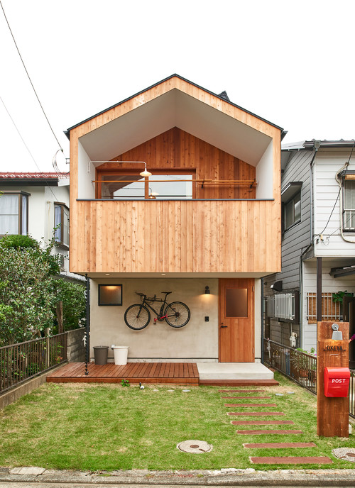 My Houzz バルコニーとリビングをひとつにした 積み木のような家 オケハウス Houzz ハウズ My Houzz バルコニーとリビングをひとつにした 積み木のような家 オケハウス Houzz ハウズ