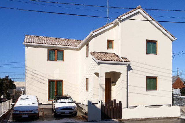 フレンチカントリーの家 千葉県千葉市 French Style House Country House Exterior Other By 石田ホーム株式会社 Houzz Ie