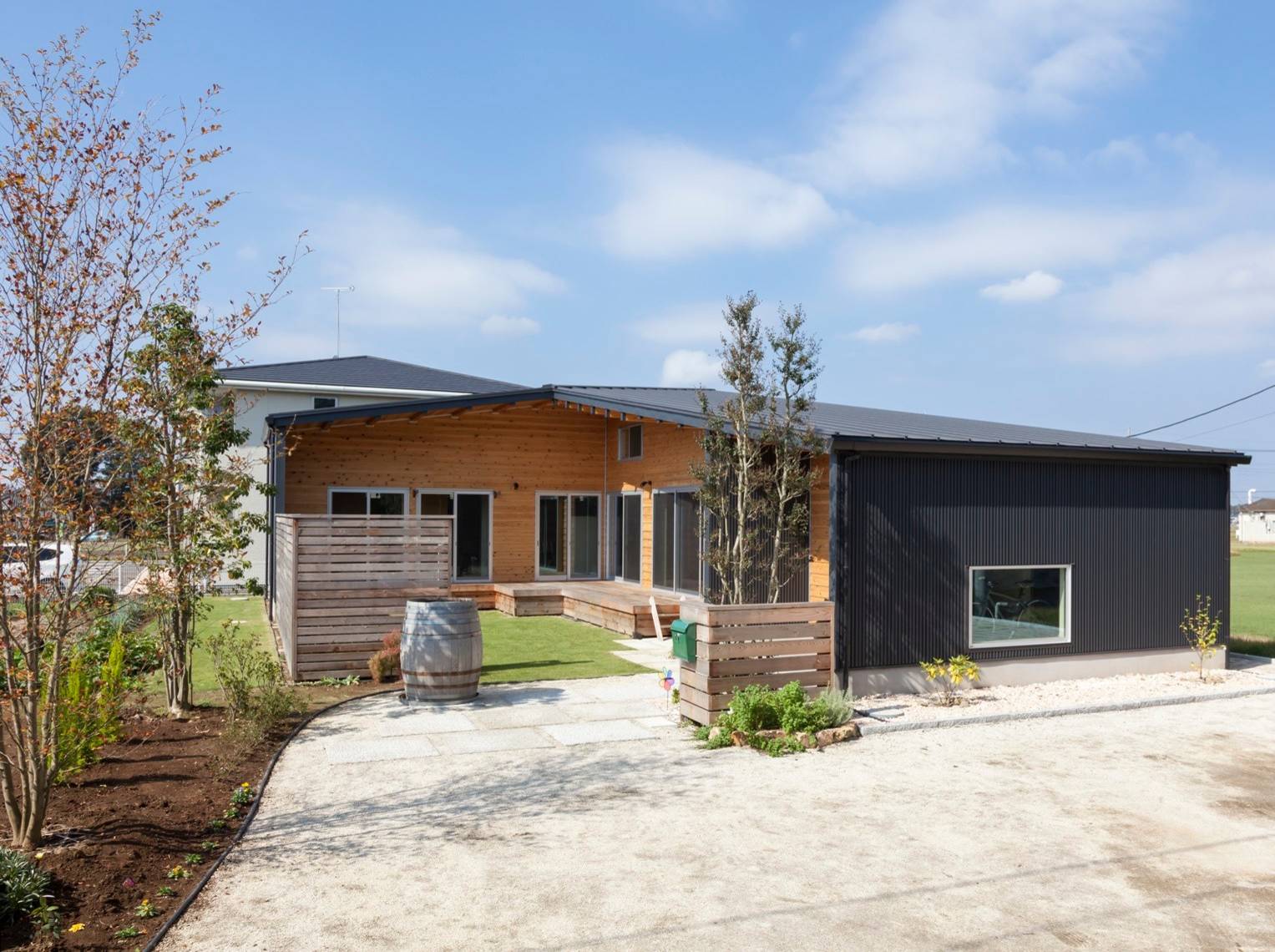 おしゃれなカントリー風家の外観の画像 21年9月 Houzz ハウズ おしゃれなカントリー風家の外観の画像 21年9月 Houzz ハウズ