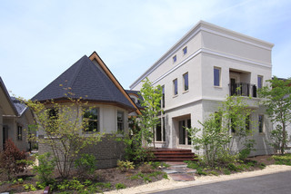 モデルハウス ベル アッシュ Classico Facciata Nagoya Di フロンヴィルホームズ名古屋株式会社 Houzz