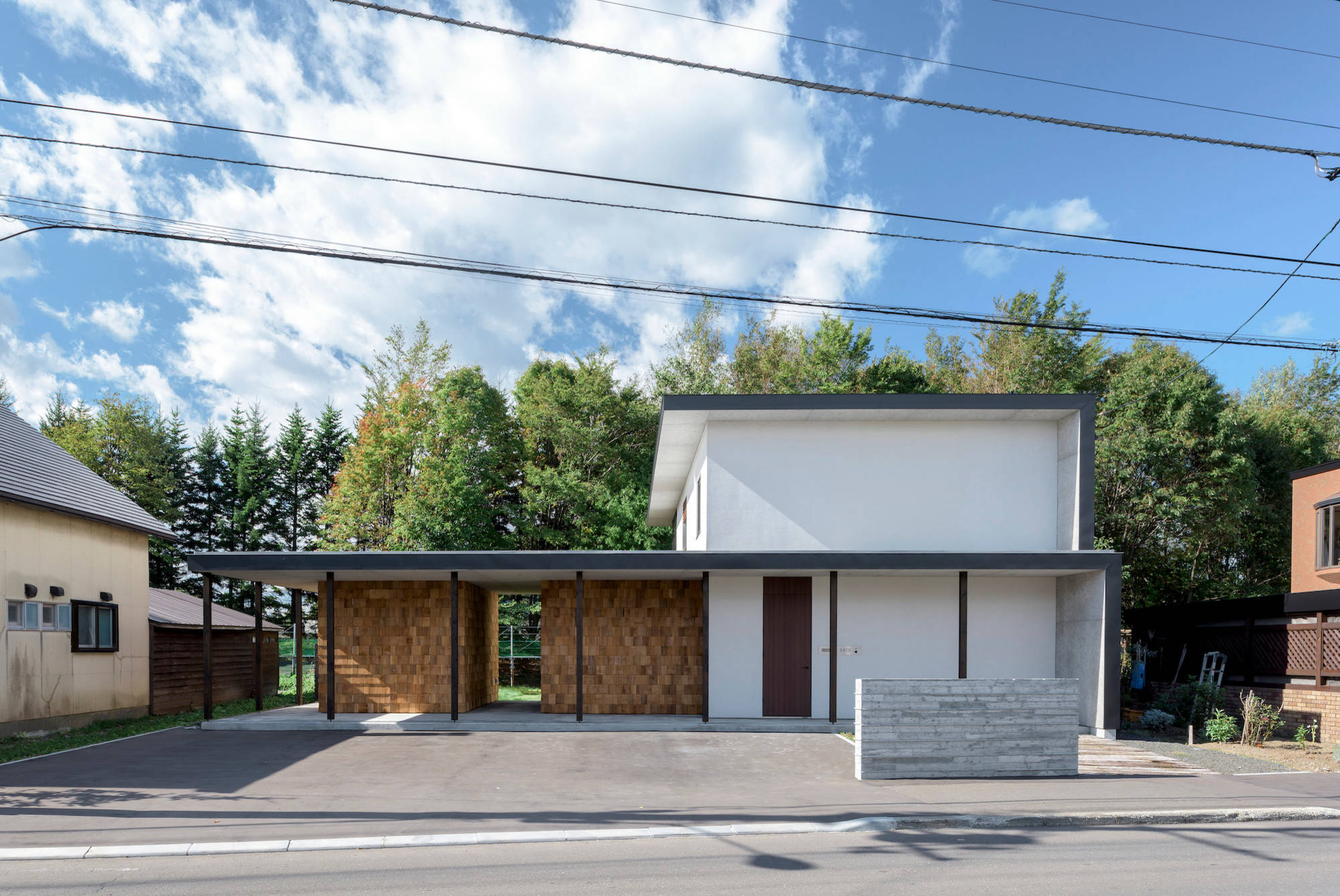 おしゃれな二階建ての家の画像 - 2021年10月  Houzz (ハウズ)
