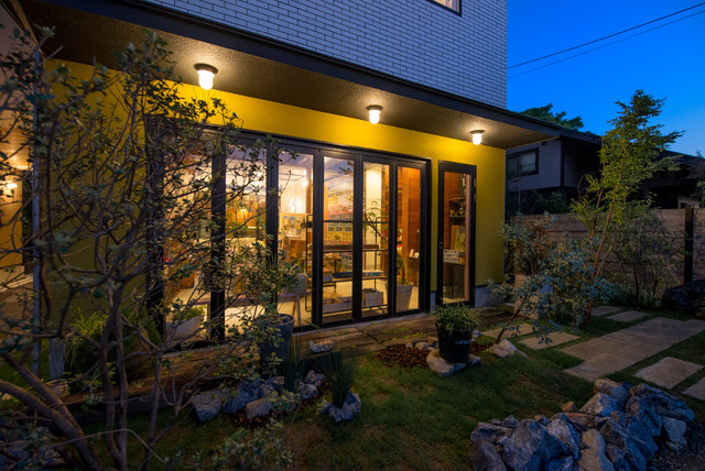 別荘地に建つ店舗併用住宅の外構植栽ランドスケープデザイン Modern Exterior Other By Color Label Design Office 殿村明彦 Houzz 別荘地に建つ店舗併用住宅の外構植栽ランドスケープデザイン Modern Exterior Other By Color Label Design Office 殿村明彦 Houzz