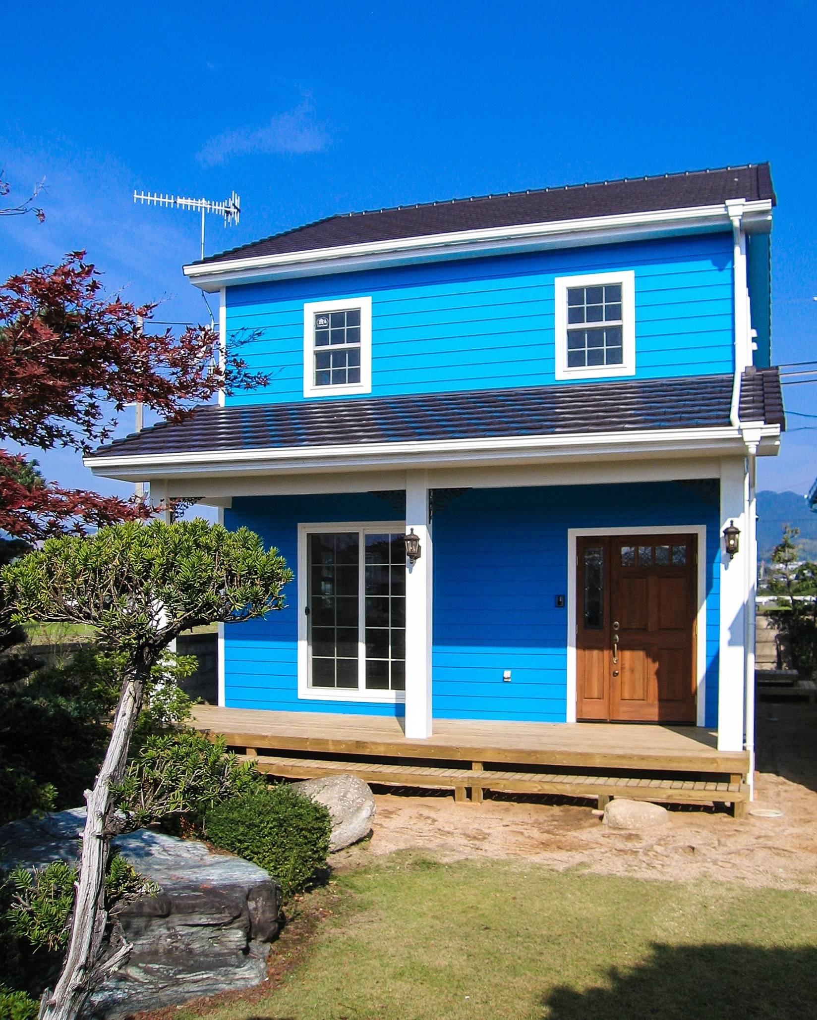 おしゃれな青い家の画像 21年9月 Houzz ハウズ おしゃれな青い家の画像 21年9月 Houzz ハウズ