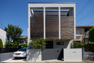 外観 Modern Exterior Tokyo By 重量木骨の家 耐震構法se構法 Houzz