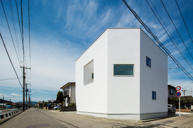 多治米の家 塀のない家 Contemporary Exterior Kobe By 株式会社seki Design Houzz