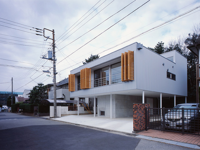 宙に浮くサーファーの家 Contemporary Exterior Other By 有田佳生建築設計事務所 Houzz
