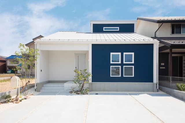 平屋モデルハウス 楽暮 S Flat Nordico Fachada Otras Zonas De 株式会社 フェスティナ レンテ 岐阜 Houzz