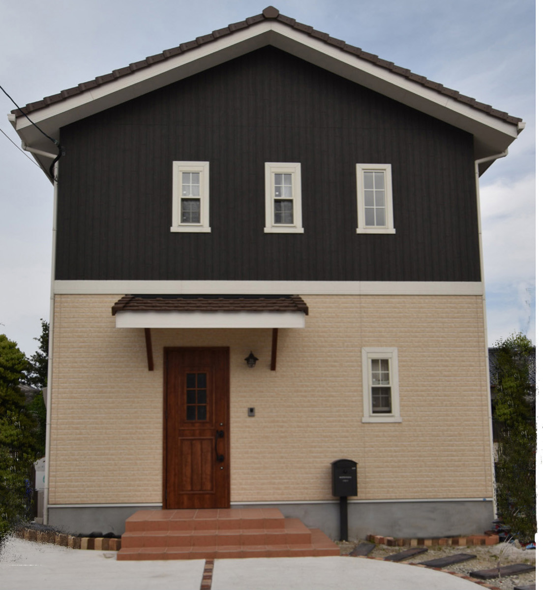 洋風住宅選 福岡市住宅設計事務所 注文住宅 Scandinavian Exterior Fukuoka By Home Plan Kiyotake 一級建築士事務所 Houzz